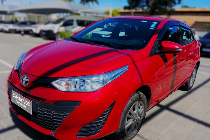 baixa km! - toyota yaris xl plus con. 1.5 flex  automatico1