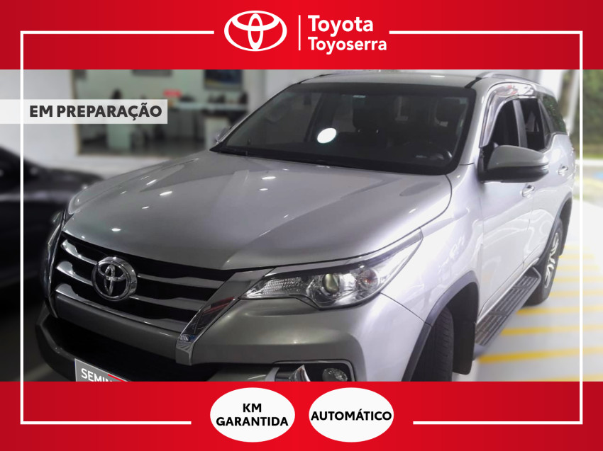 baixa km! - toyota hilux sw4 srv 4x2 2.7 flex  automatico
