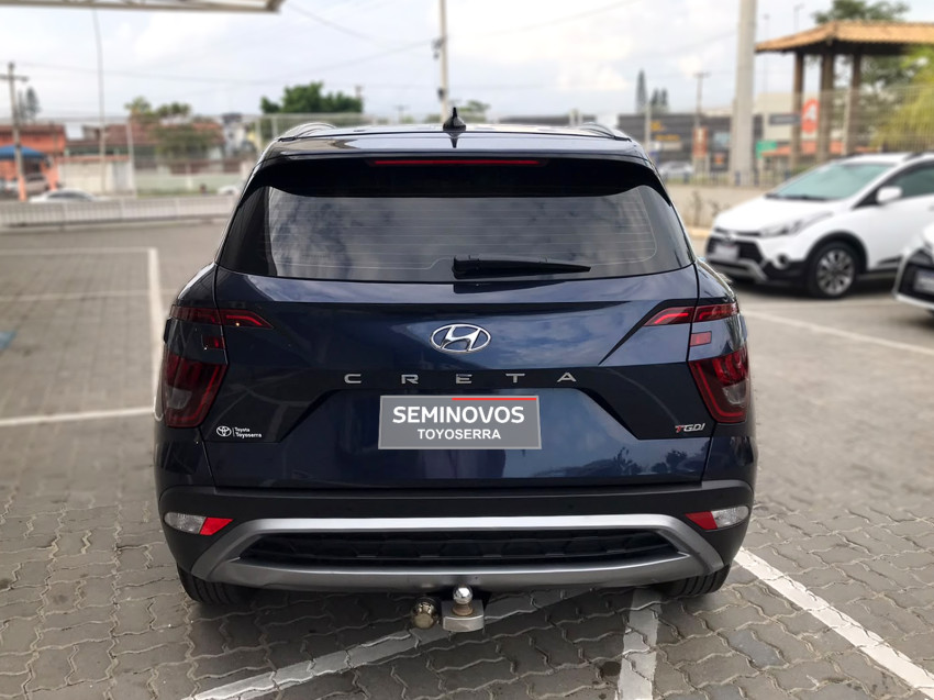 hyundai creta platinum 1.0 tb  flex automatico13
