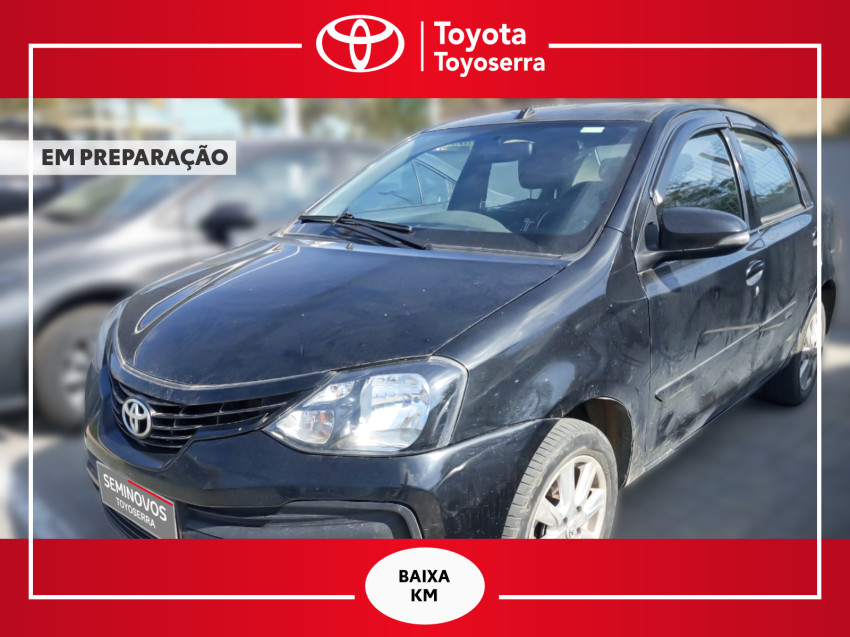 baixa km! - toyota etios x plus sedan 1.5 flex manual baixa km! - toyota etios x plus sedan 1.5 flex manual