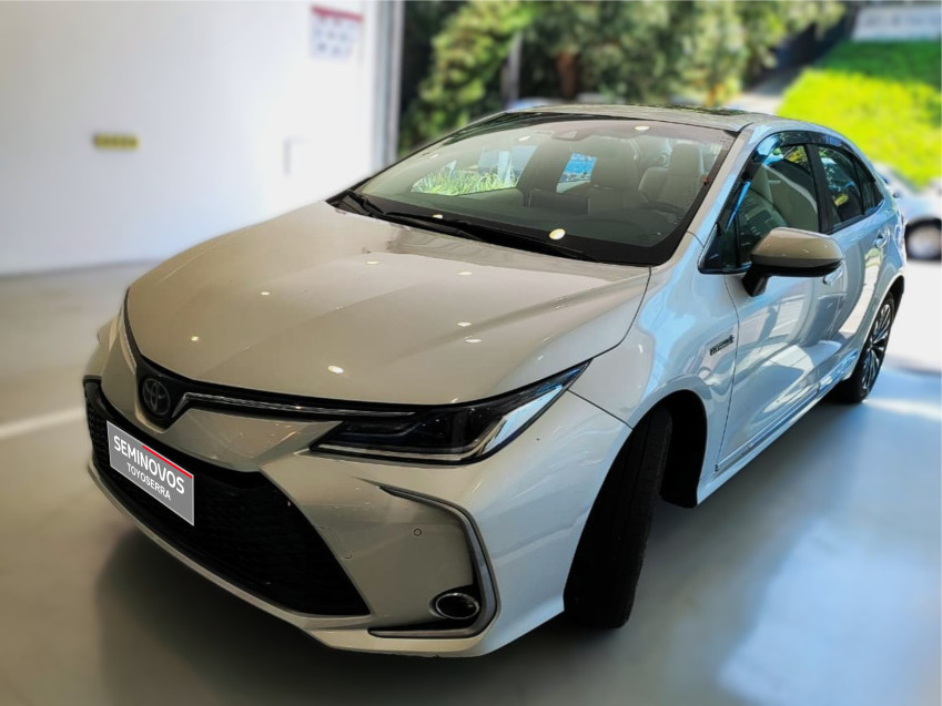baixa km! - toyota corolla altis prem. 1.8 automatico (hibrido)2
