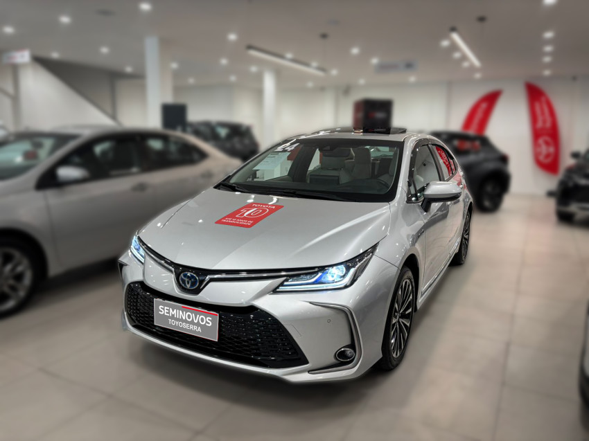 baixa km! - toyota corolla altis prem. 1.8 automatico (hibrido)3