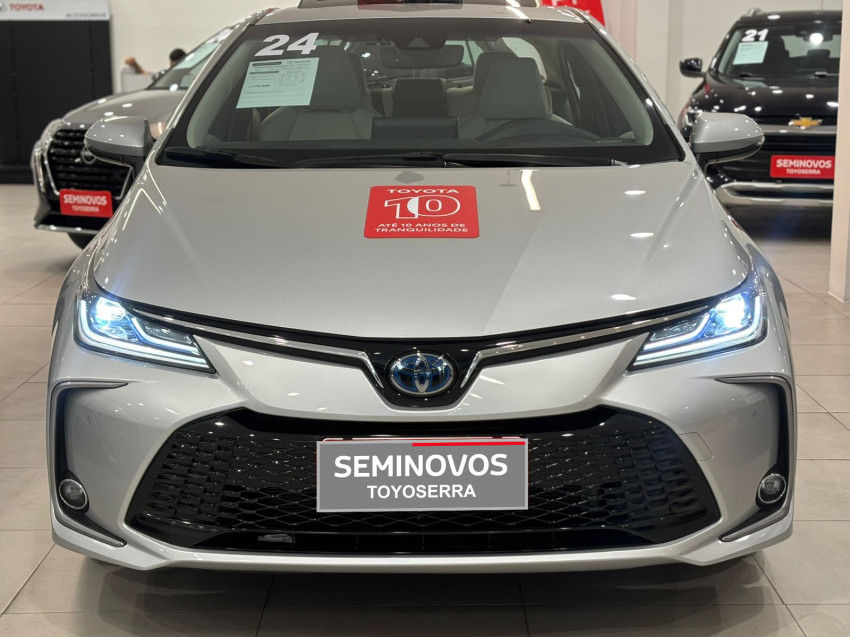 baixa km! - toyota corolla altis prem. 1.8 automatico (hibrido)17