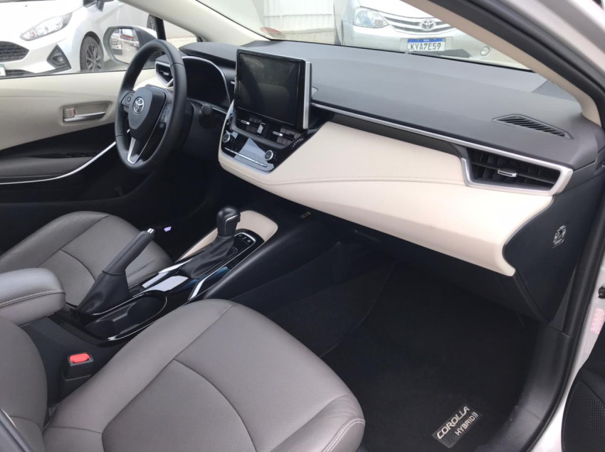 baixa km! - toyota corolla altis prem. 1.8 automatico (hibrido)8