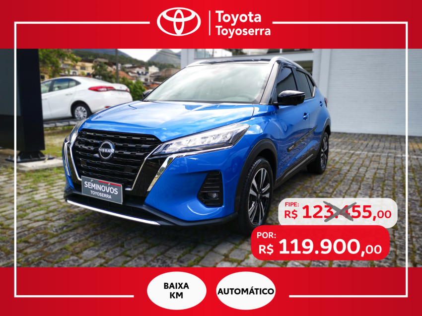 baixa km! - nissan kicks exclusive 1.6 flex automatico. baixa km! - nissan kicks exclusive 1.6 flex automatico.