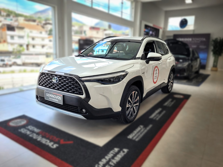 baixa km! - toyota corolla cross xrv 1.8  automatico (hibrido)