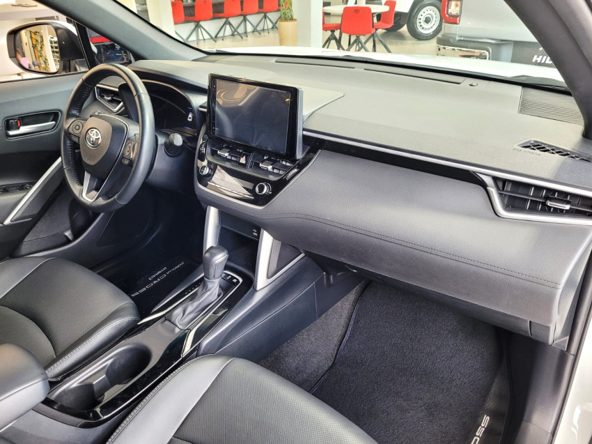baixa km! - toyota corolla cross xrv 1.8  automatico (hibrido)