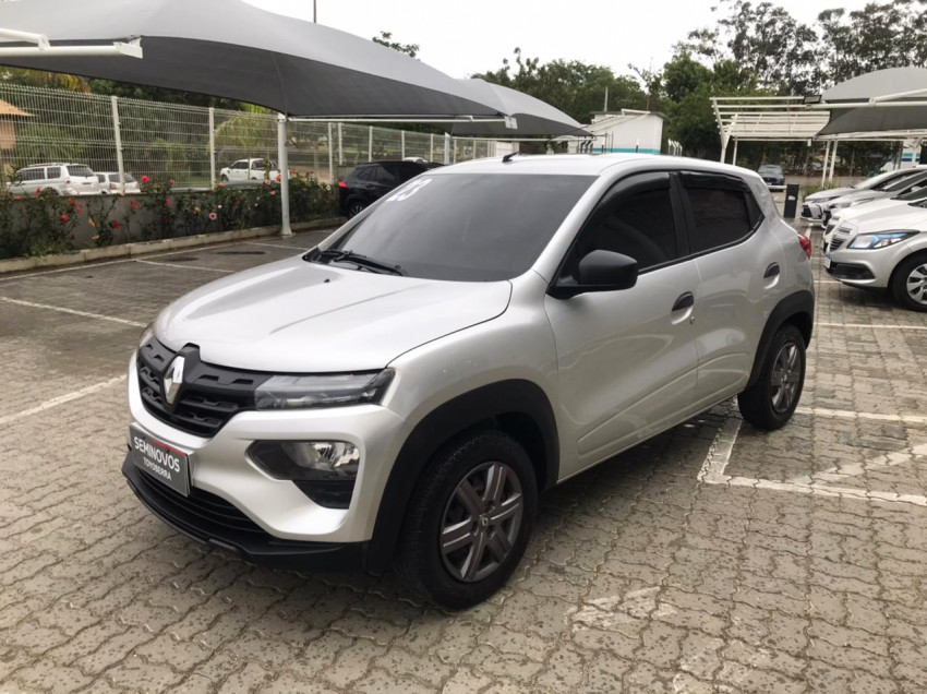 baixa km! - renault kwid zen 1.0 flex  manual1