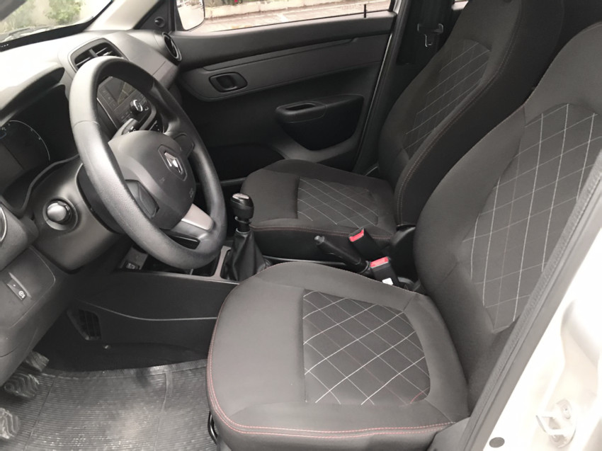 baixa km! - renault kwid zen 1.0 flex  manual7