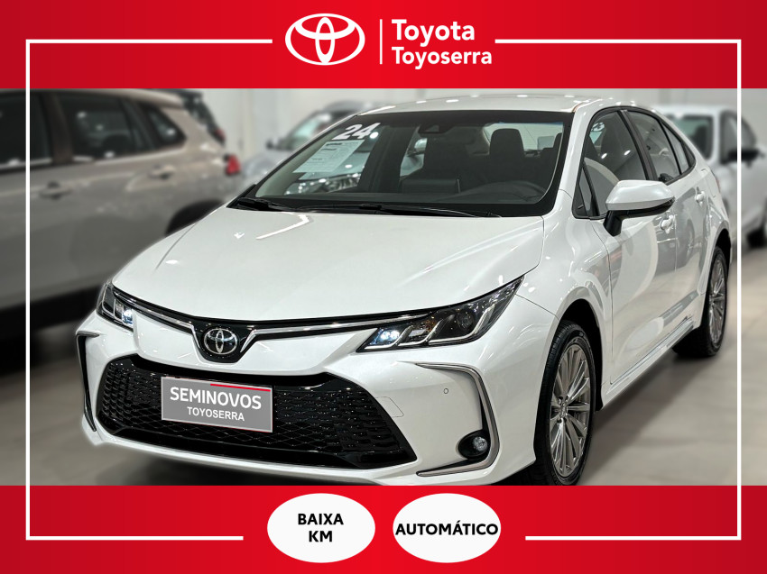 baixa km! - toyota corolla xei 2.0 flex  automatico