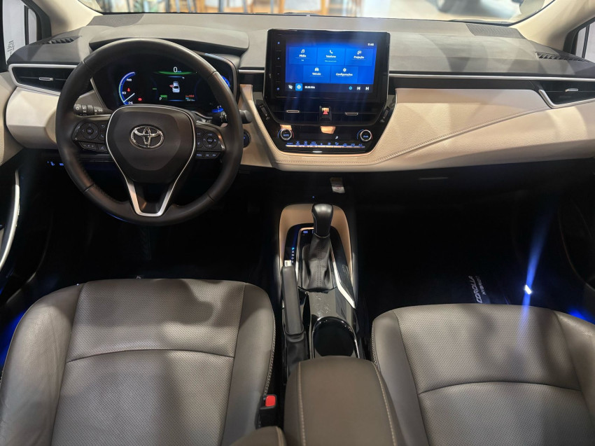 baixa km! - toyota corolla altis prem. 1.8 automatico (hibrido)