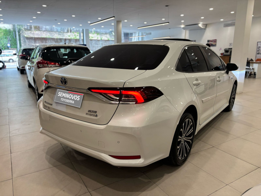 baixa km! - toyota corolla altis prem. 1.8 automatico (hibrido)