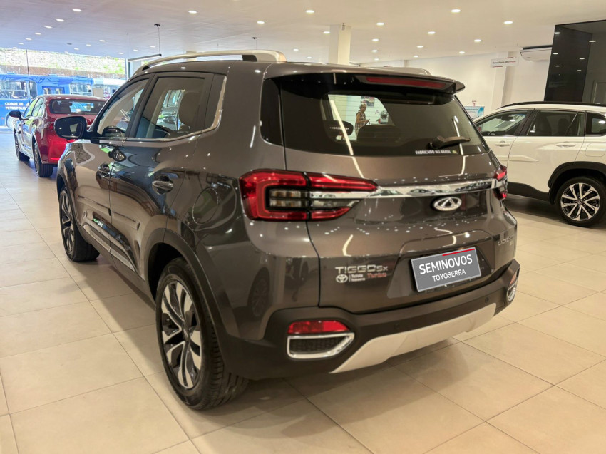 baixa km! - cherry tiggo 5x txs 1.5  turbo flex automatico