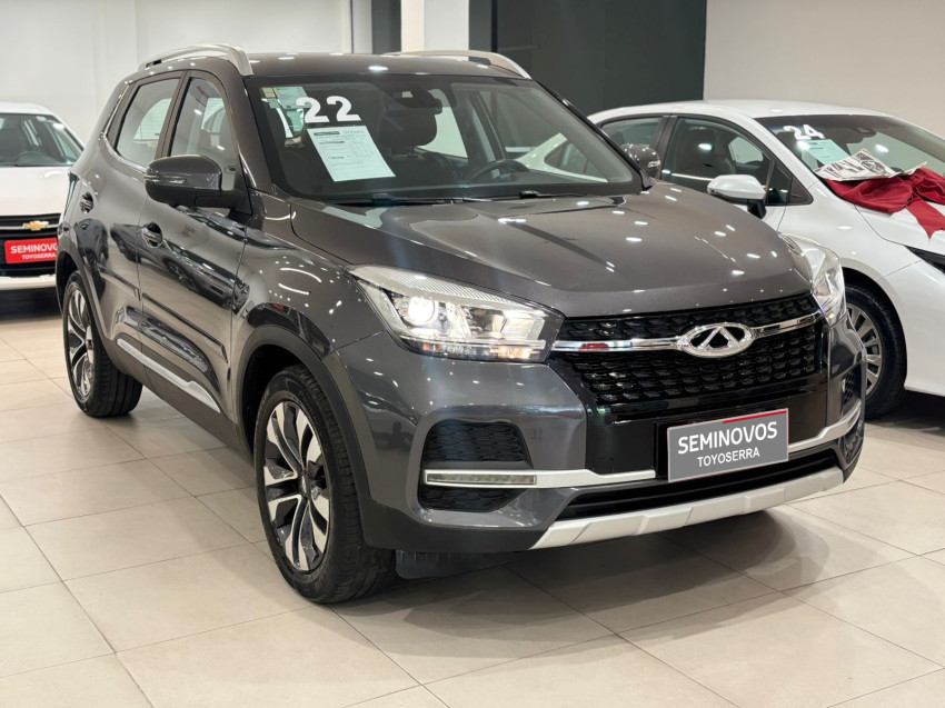 baixa km! - cherry tiggo 5x txs 1.5  turbo flex automatico