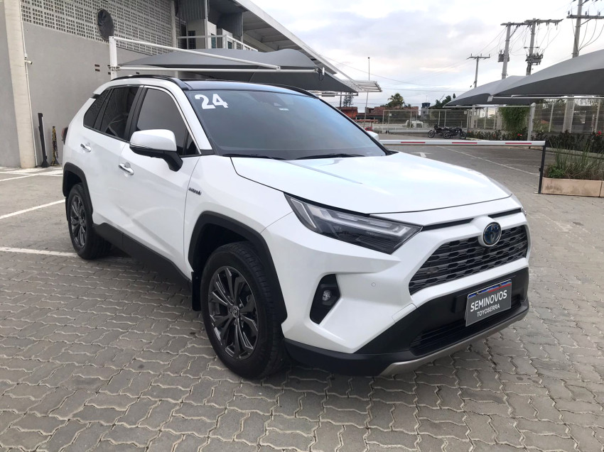 baixa km! - toyota rav4 2.5 sx connect 4x4 automatico (hibrido)