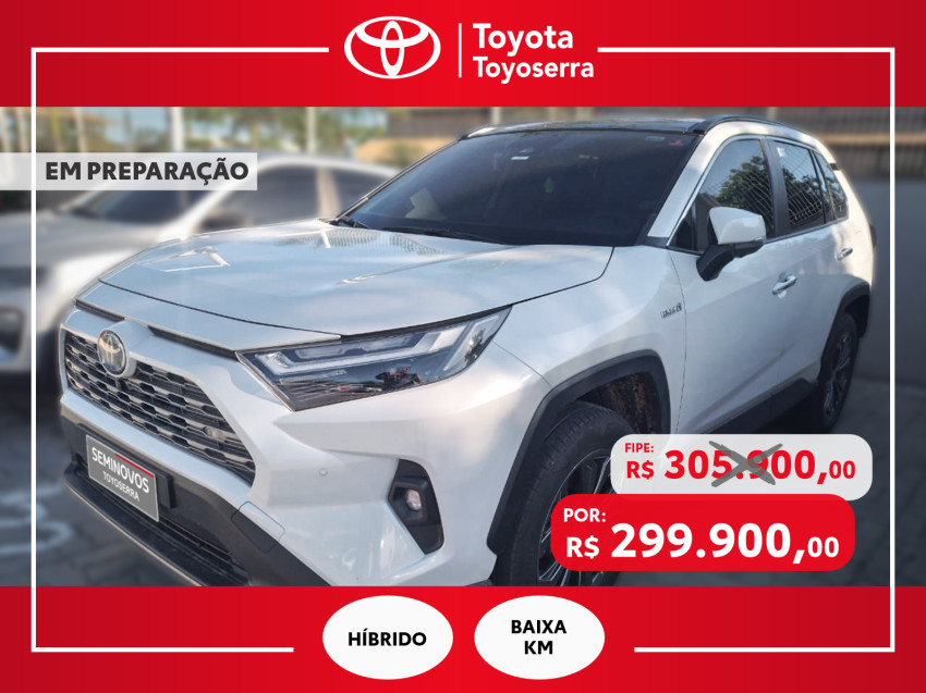 baixa km! - toyota rav4 2.5 sx connect 4x4 automatico (hibrido) baixa km! - toyota rav4 2.5 sx connect 4x4 automatico (hibrido)