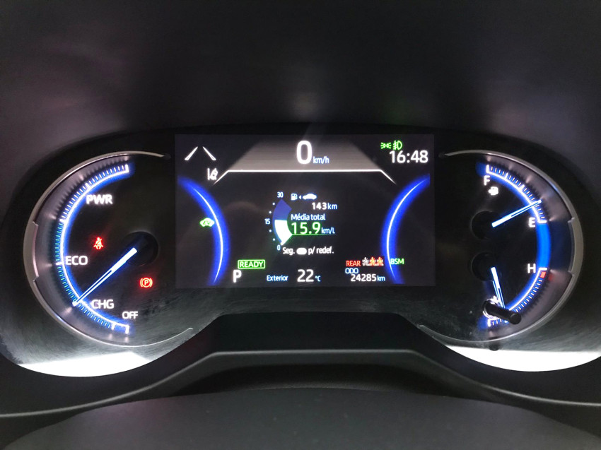 baixa km! - toyota rav4 2.5 sx connect 4x4 automatico (hibrido)
