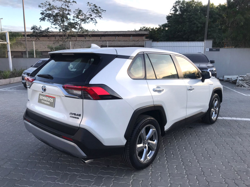 baixa km! - toyota rav4 2.5 s connect 4x4 automatico (hibrido)
