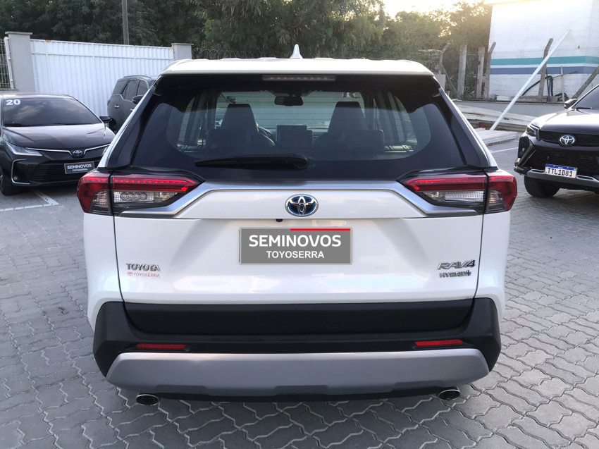 baixa km! - toyota rav4 2.5 s connect 4x4 automatico (hibrido)