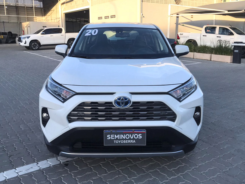 baixa km! - toyota rav4 2.5 s connect 4x4 automatico (hibrido)