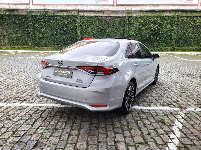baixa km! - toyota corolla altis prem. 1.8 automatico (hibrido)