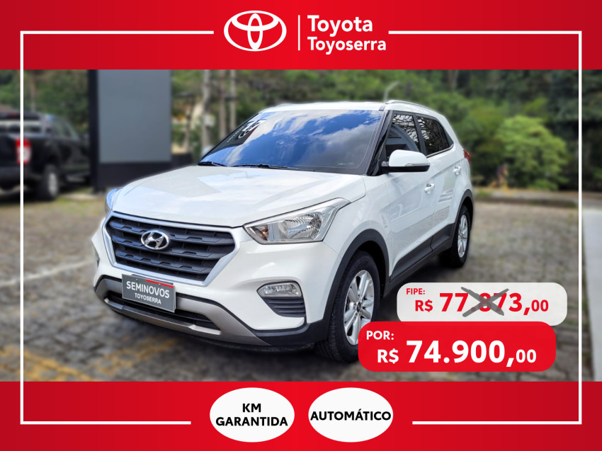 hyundai creta attitude 1.6 flex automatico hyundai creta attitude 1.6 flex automatico