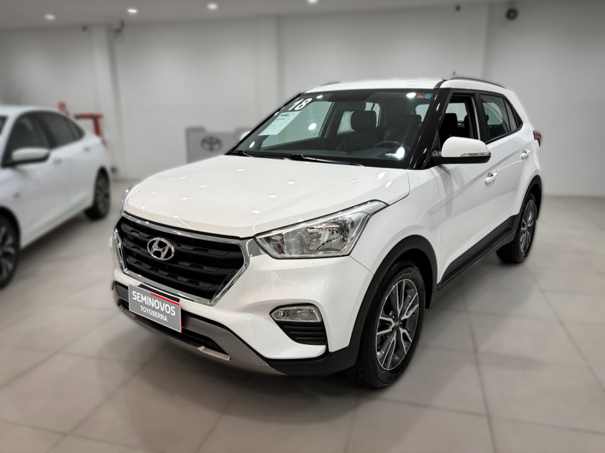 baixa km! - hyundai creta pulse 1.6  flex automatico