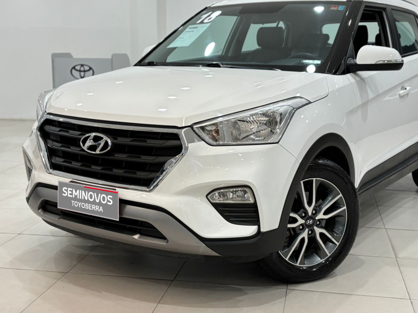 baixa km! - hyundai creta pulse 1.6  flex automatico