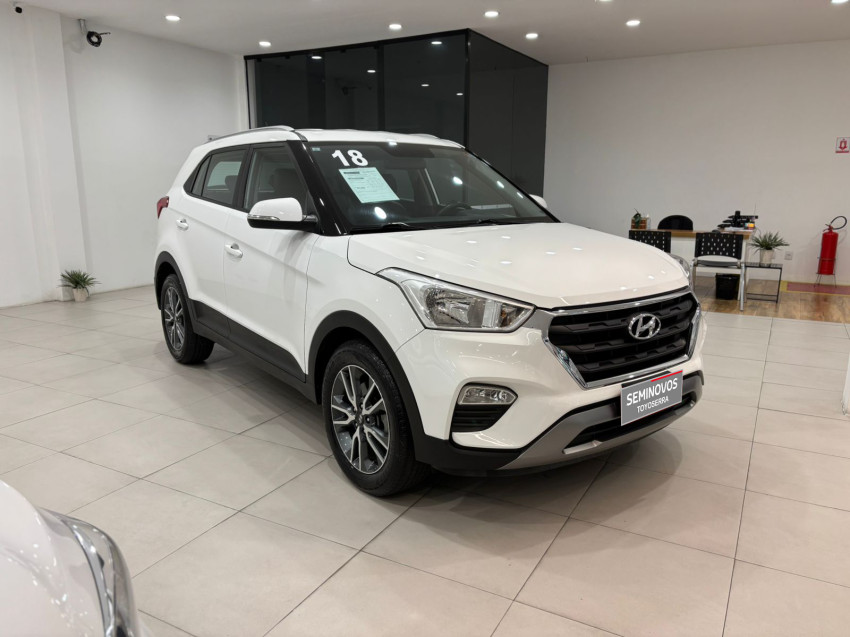 baixa km! - hyundai creta pulse 1.6  flex automatico