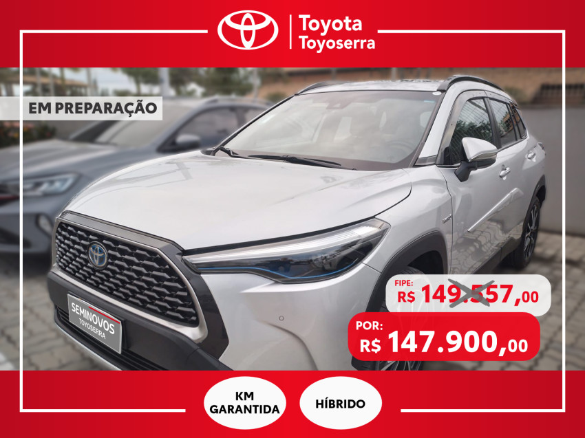 toyota corolla cross xrx 1.8  automatico (hibrido)