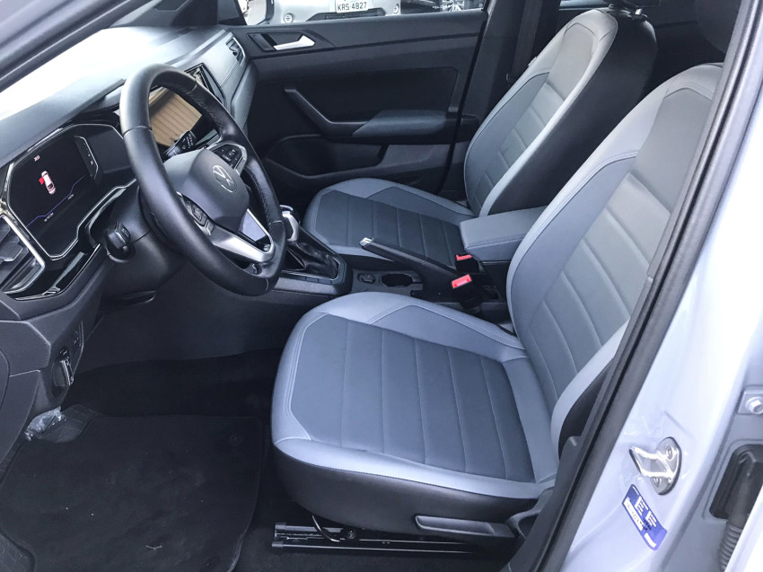 baixa km! - volkswagen nivus highline 1.0 200 tsi flex automatico.