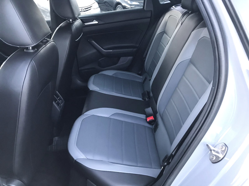 baixa km! - volkswagen nivus highline 1.0 200 tsi flex automatico.