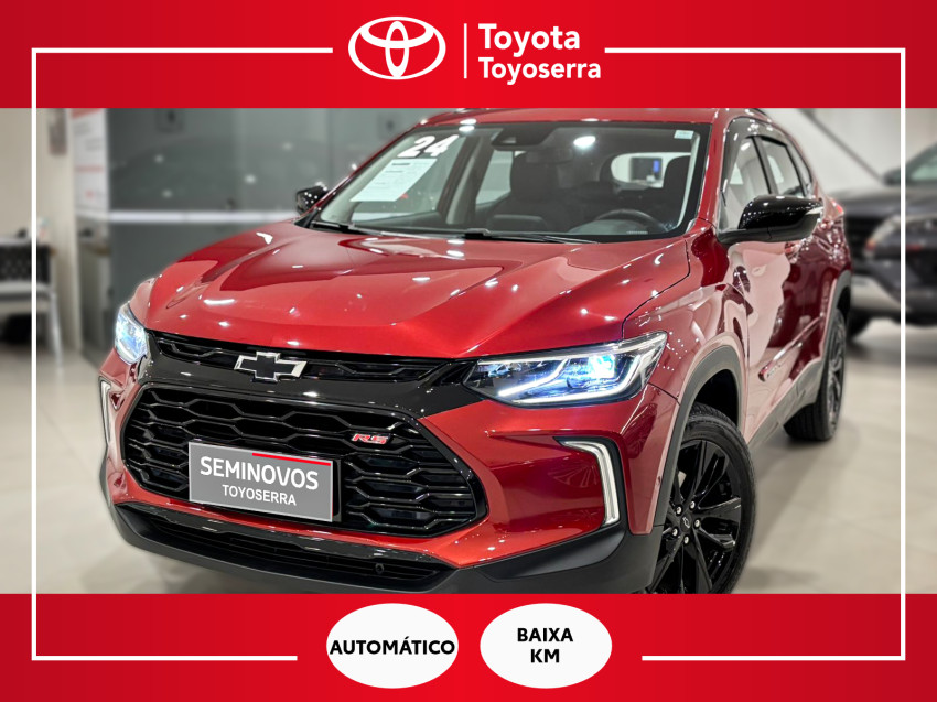 baixa km! - chevrolet tracker rs 1.2 turbo flex automatico baixa km! - chevrolet tracker rs 1.2 turbo flex automatico