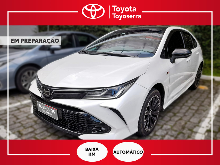 baixa km! - toyota corolla gr-sport 2.0 flex  automatico