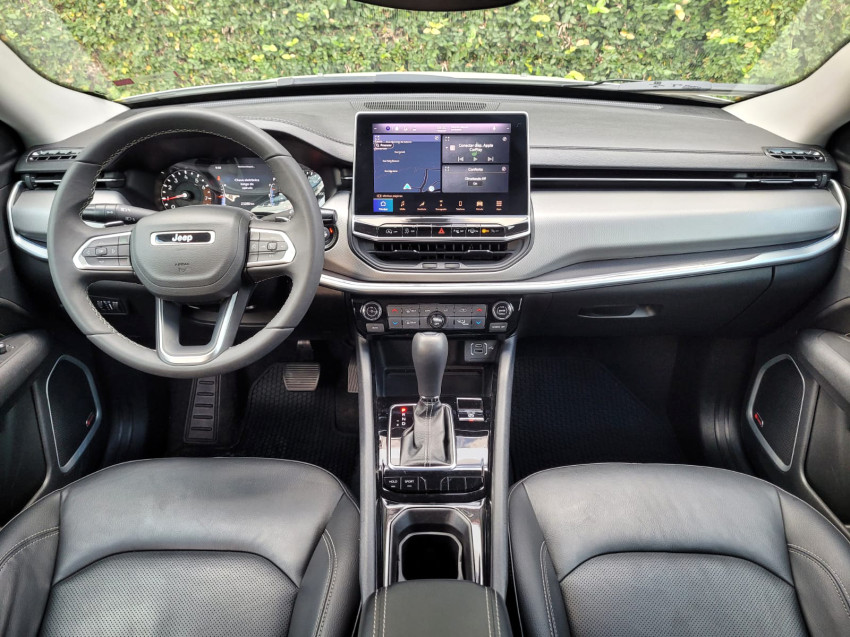 baixa km! - jeep compass long. t270 1.3 tb 4x2 flex automatico