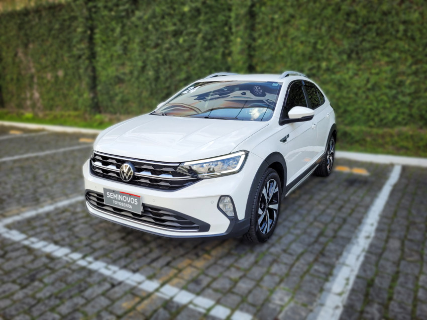 baixa km! - volkswagen nivus highline 1.0 200 tsi flex automatico
