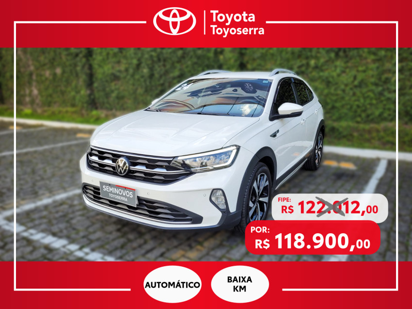 baixa km! - volkswagen nivus highline 1.0 200 tsi flex automatico baixa km! - volkswagen nivus highline 1.0 200 tsi flex automatico