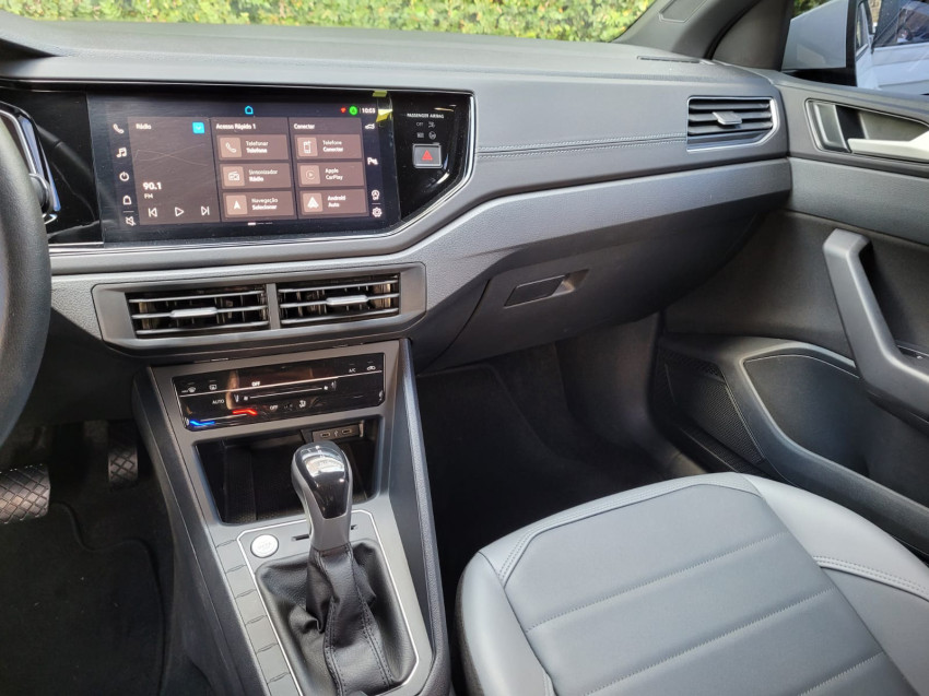 baixa km! - volkswagen nivus highline 1.0 200 tsi flex automatico