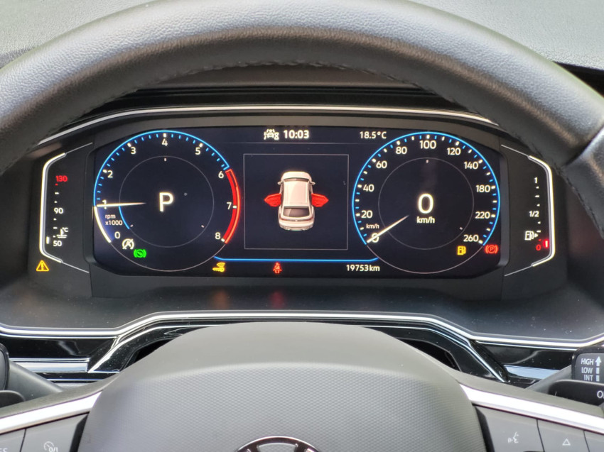 baixa km! - volkswagen nivus highline 1.0 200 tsi flex automatico