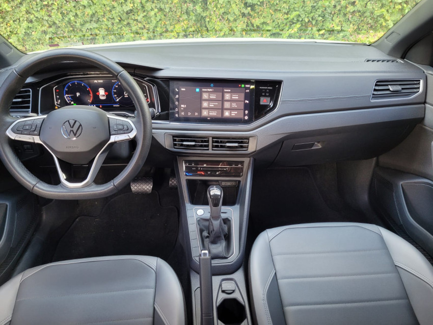baixa km! - volkswagen nivus highline 1.0 200 tsi flex automatico