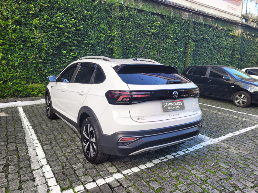 baixa km! - volkswagen nivus highline 1.0 200 tsi flex automatico