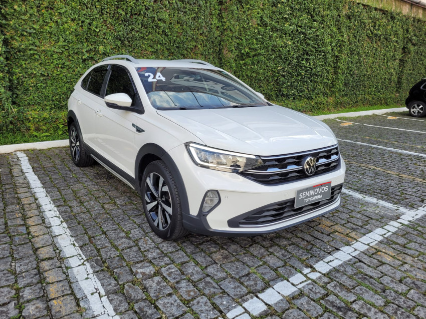 baixa km! - volkswagen nivus highline 1.0 200 tsi flex automatico