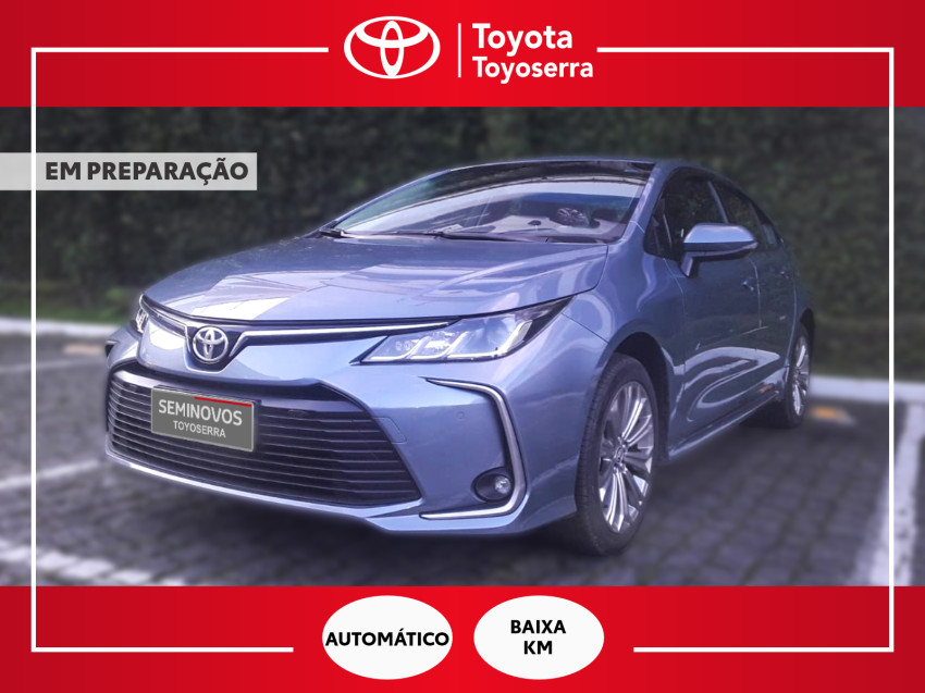baixa km! - toyota corolla xei 2.0 flex  automatico