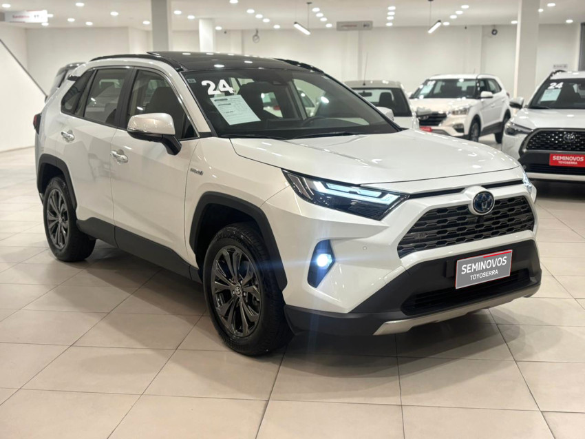 baixa km! - toyota rav4 2.5 sx connect 4x4 automatico (hibrido)