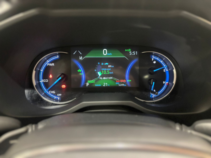 baixa km! - toyota rav4 2.5 sx connect 4x4 automatico (hibrido)
