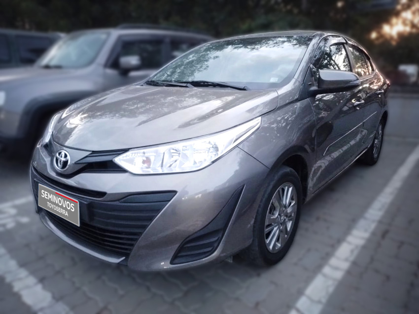baixa km! - toyota yaris xl plus con. sed. 1.5 flex  automatico
