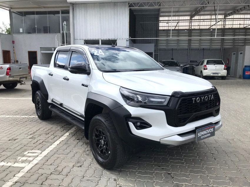 baixa km! - toyota hilux cd gr-s 4x4 2.8  dies. automatico
