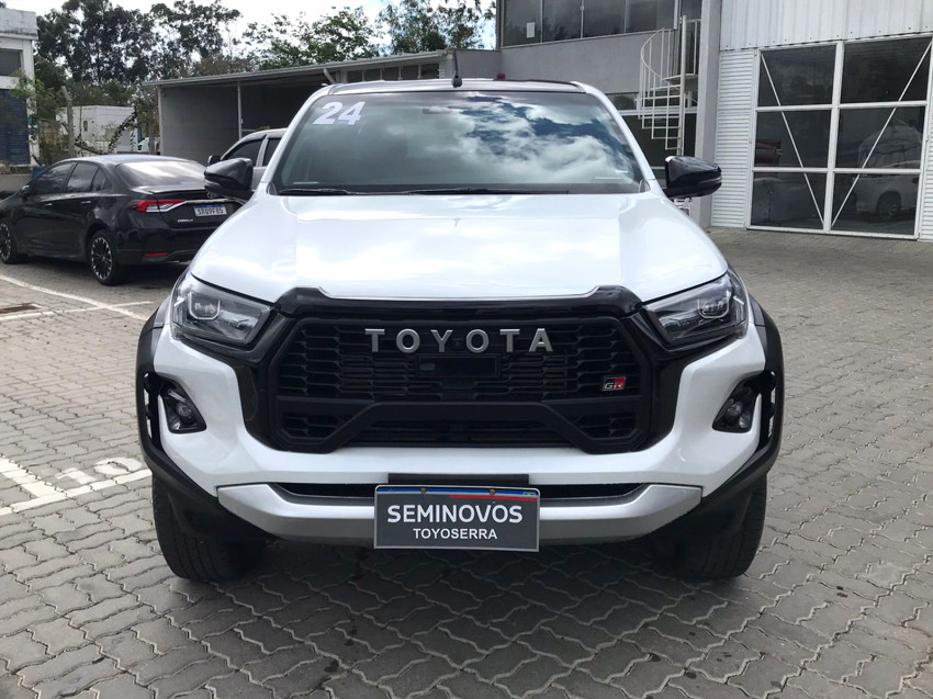 baixa km! - toyota hilux cd gr-s 4x4 2.8  dies. automatico
