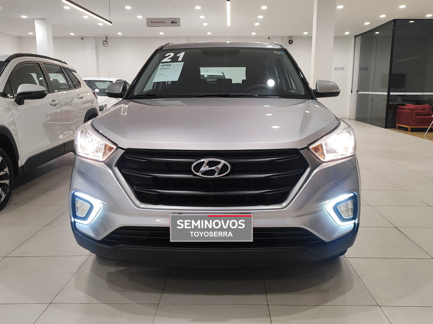 baixa km! - hyundai creta action 1.6  flex automatico