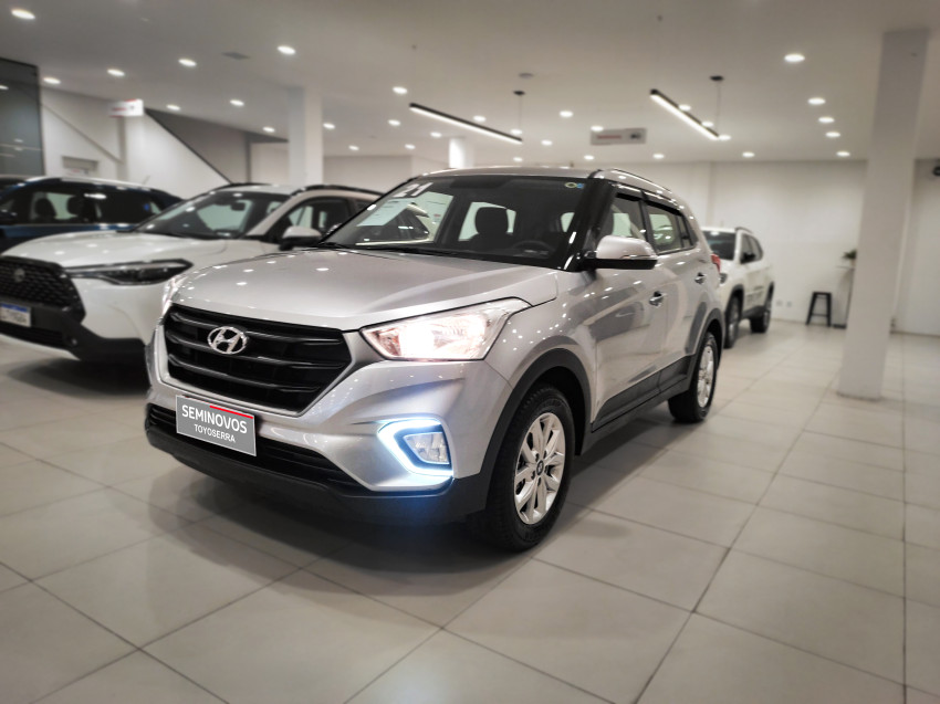 baixa km! - hyundai creta action 1.6  flex automatico